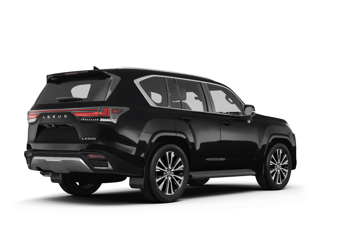 Lexus LX 600  - Back view Lexus LX 600  - Back view