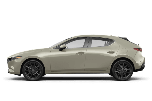 Mazda Mazda3 Hatchback  - Side view Mazda Mazda3 Hatchback  - Side view